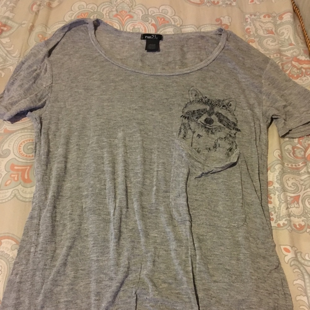 Long Raccoon Tee